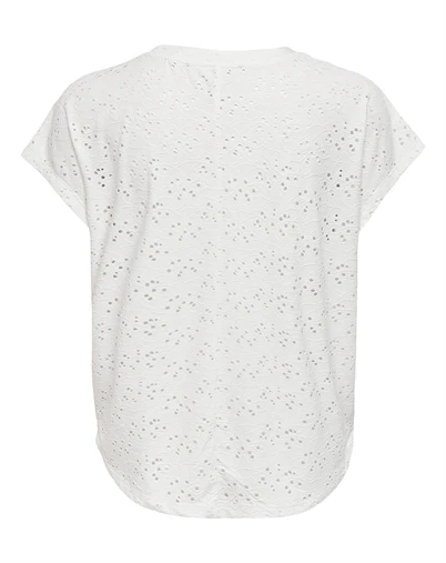 Only - ONLSmilla Life Top - Cloud Dancer